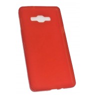 Capa Silicone Samsung Galaxy A7 2018 Vermelho